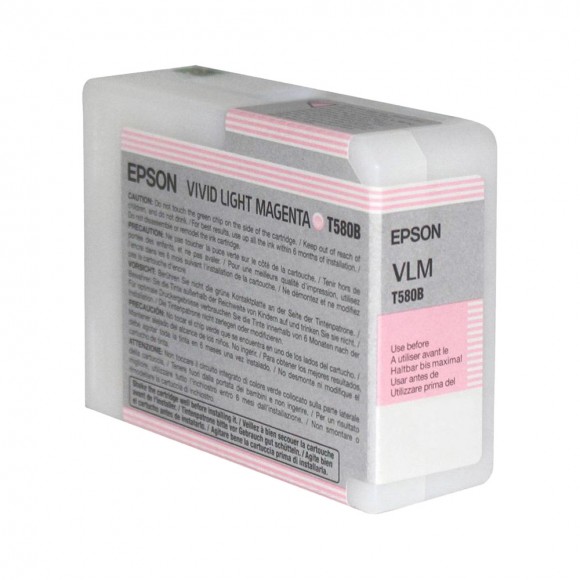 Epson Vivid Light Magenta Ink for 3880 - 80ml - T580B
